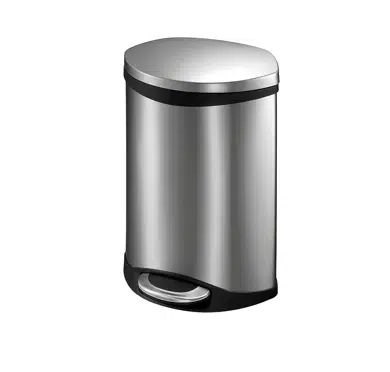 EKO Basket 10L Brushed Chrome EK 9218