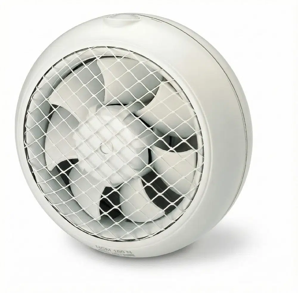 S&P HCM Fans Bathroom Exhaust Fan 25W 220 m³/h 21.5×21.5 cm White 150N Spanish